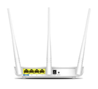 The Tenda F3 N300 router is a 300Mbps wireless router with three external antennas for enhanced coverage and signal strength. It features a 2.4GHz band, supports IEEE 802.11b/g/n standards, and offers multiple operating modes including Router, Universal Repeater, Access Point, and WISP. The router also includes features like bandwidth control, parental controls, and a guest network.